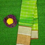 Kanchipuram Green Saree Big Border