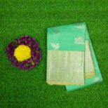 Kanchipuram Green Saree Yellow Border