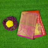 Kanchipuram Red Saree Big Border